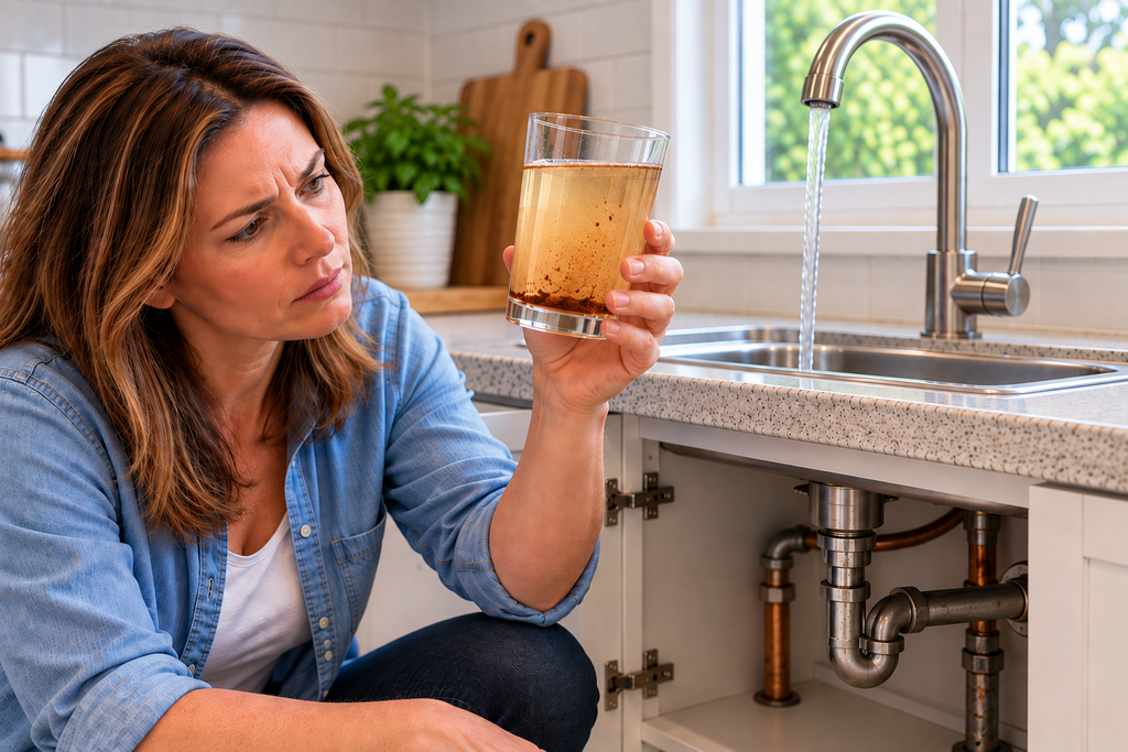 Do water filters remove rust and sediment from household tap water