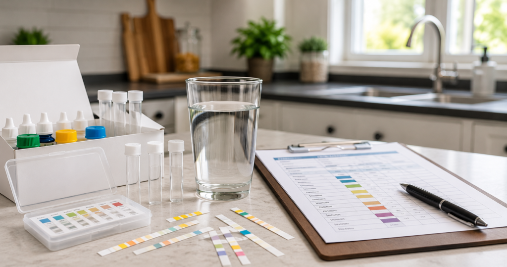 How to Test Water Quality at Home using a home drinking water test kit